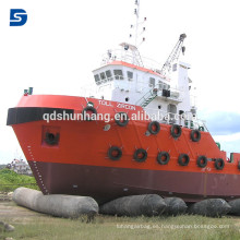 Marine Salvage Rubber Airbags para el lanzamiento de embarcaciones